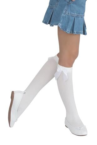 RENA AKS.ÇOCUK DİZALTI ÇORAP BEYAZ
