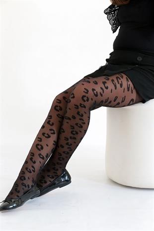 Retro Çocuk Külotlu Çorap SİYAH