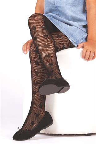 Rosa File Çocuk Külotlu Çorap SİYAH