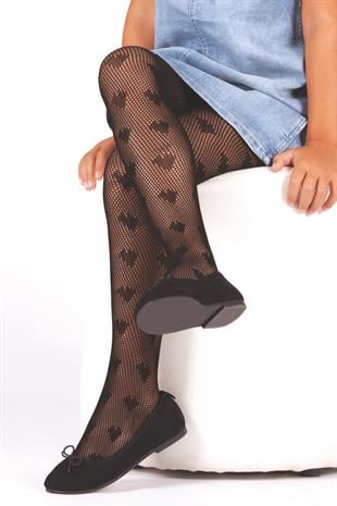 Rosa File Çocuk Külotlu Çorap SİYAH