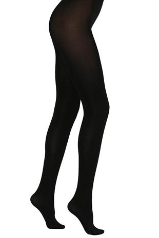 Saten 200 Külotlu Çorap SİYAH