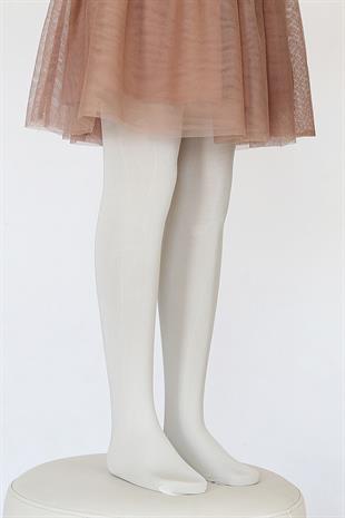 Saten 80 Çocuk Külotlu Çorap PEMBE