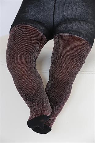 Sim Bebek Külotlu Çorap SİYAH