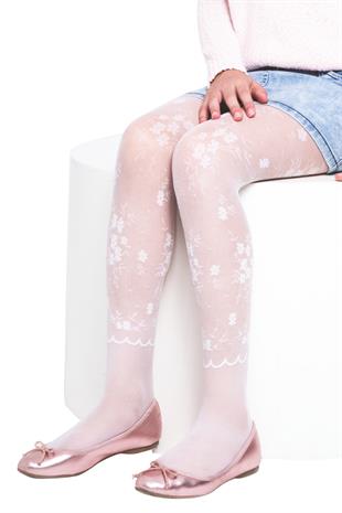 Şimay Çocuk Külotlu Çorap BEYAZ