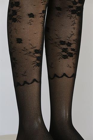 Şimay Çocuk Külotlu Çorap SİYAH