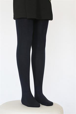 Soft Viskon Çocuk Külotlu Çorap LACİVERT