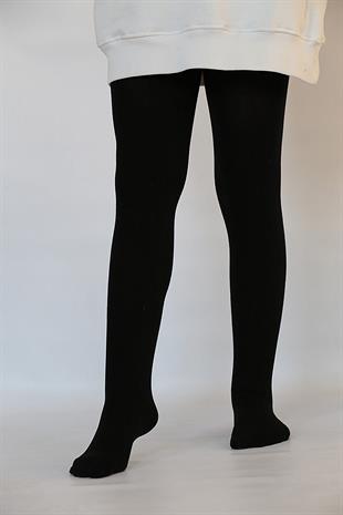 Soft Viskon Çocuk Külotlu Çorap SİYAH