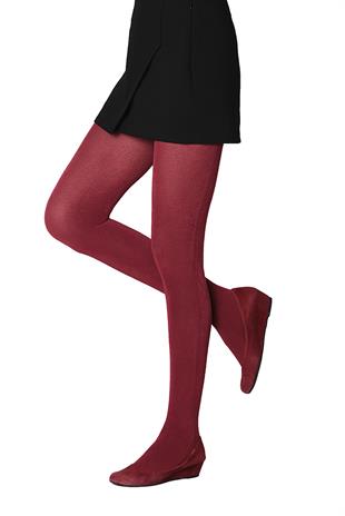 Soft Viskon Külotlu Çorap BORDO