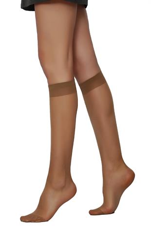 Venüs 20 Dizaltı Çorap BRONZ