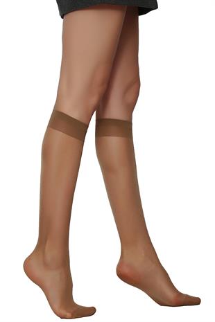 Venüs 20 Dizaltı Çorap BRONZ