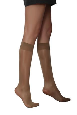 Venüs 40 Dizaltı Çorap BRONZ