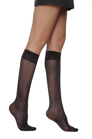 Venüs 40 Dizaltı Çorap FÜME