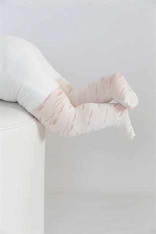 Yelkenli Bebek Mikro Külotlu Çorap KEMİK