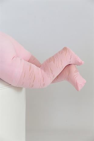 Yelkenli Bebek Mikro Külotlu Çorap PEMBE