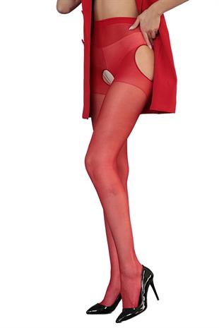 FANTAZİ KÜLOTLU ÇORAP KIRMIZI