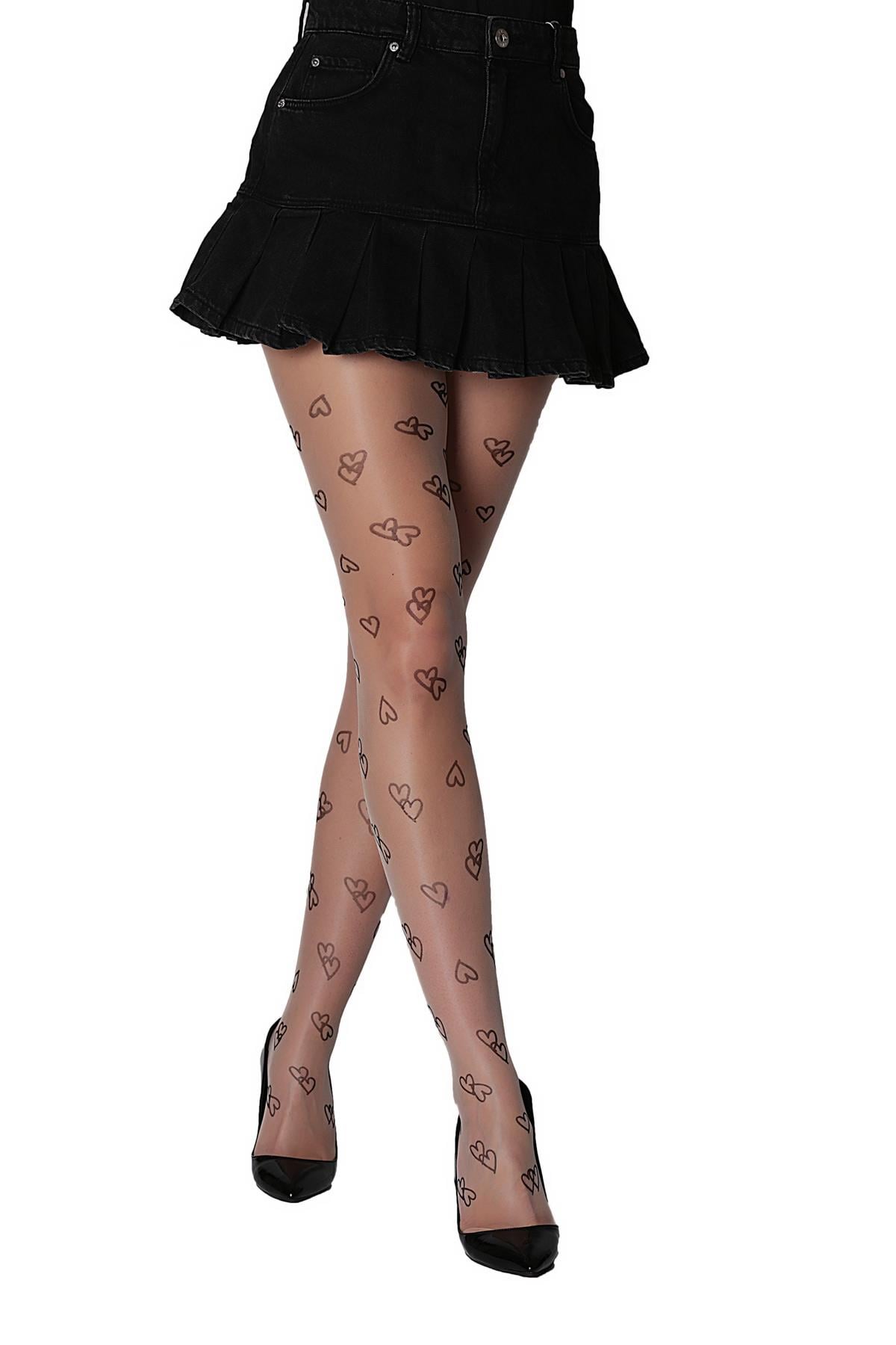 AŞK BAYAN KÜLOTLU ÇORAP NATUREL