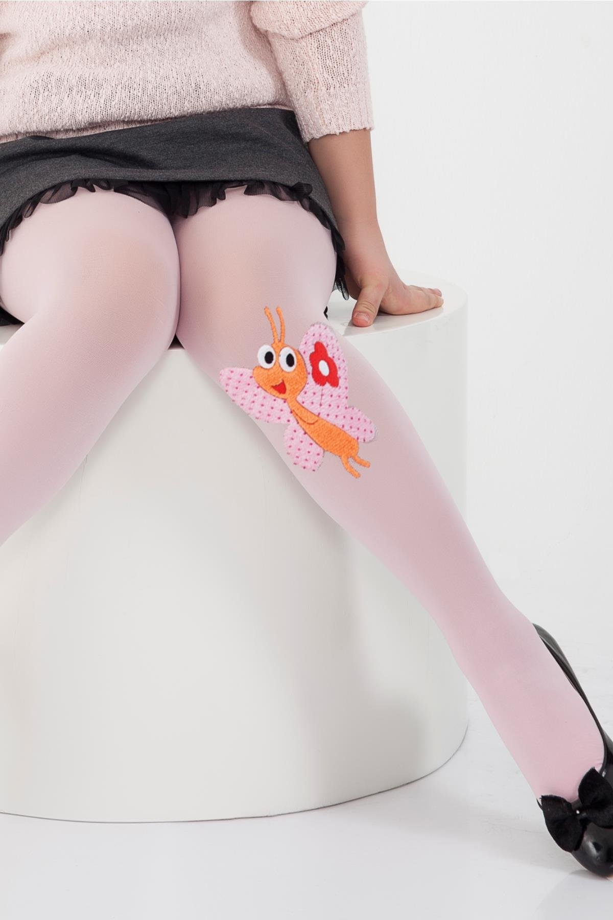 Aydeniz Mikro Çocuk Külotlu Çorap PEMBE