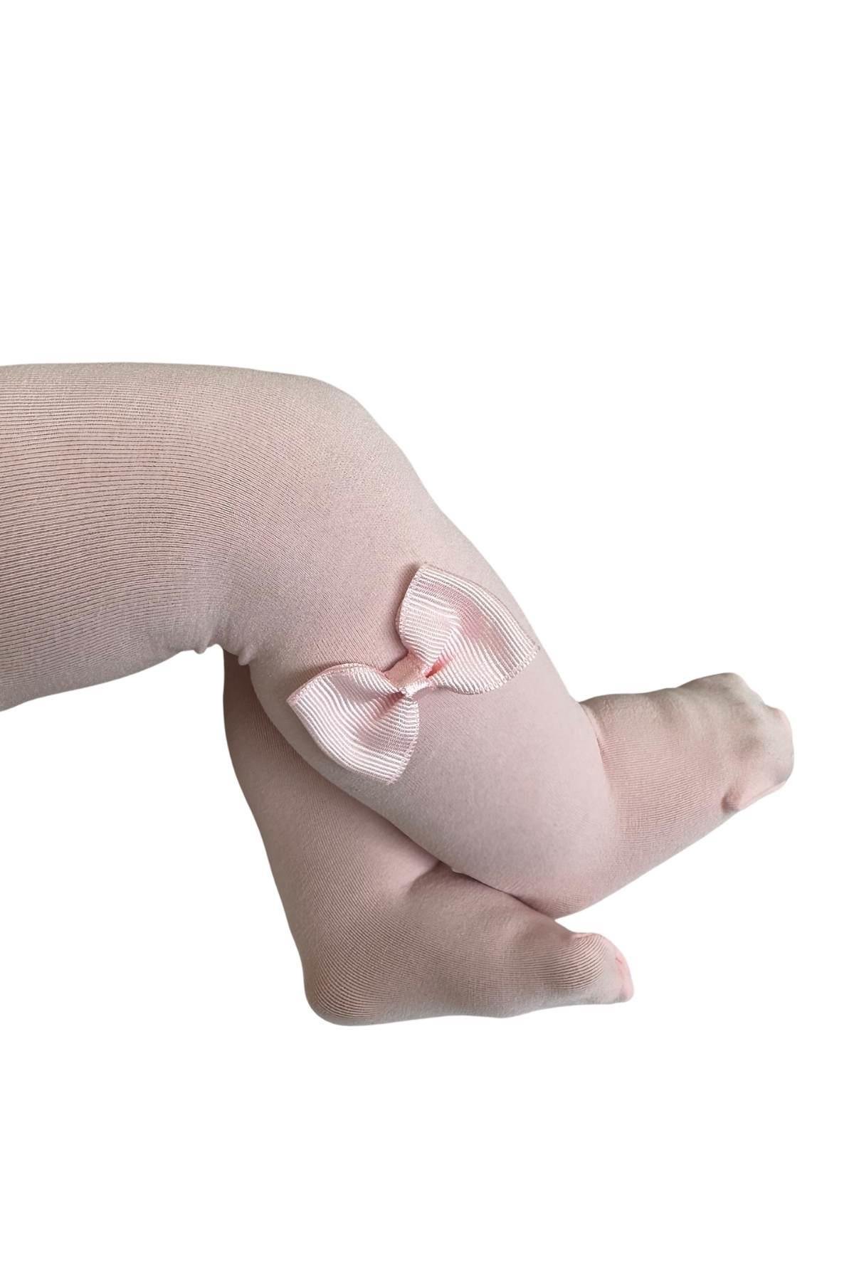 BEBEK MYCRO FİYONKLU KÜLOTLU ÇORAP PEMBE