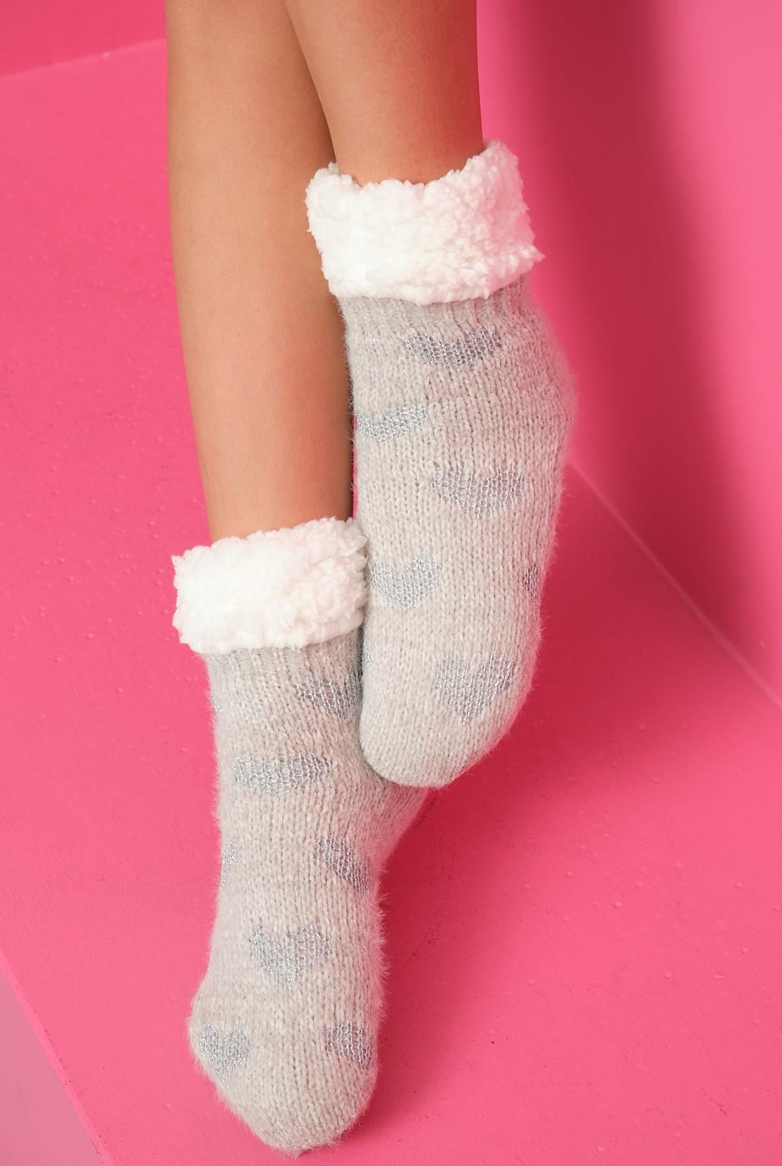 KALPLİ PELUŞ ÇORAP (36-40 NUMARA)