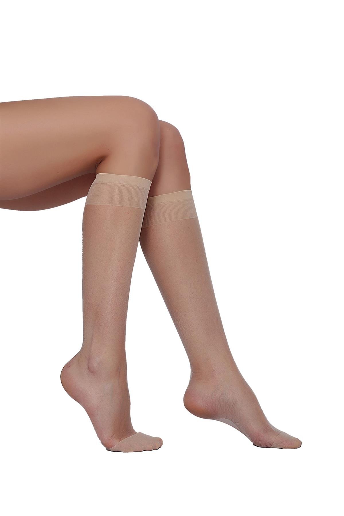 Lady Fity 15 Dizaltı Çorap NATUREL