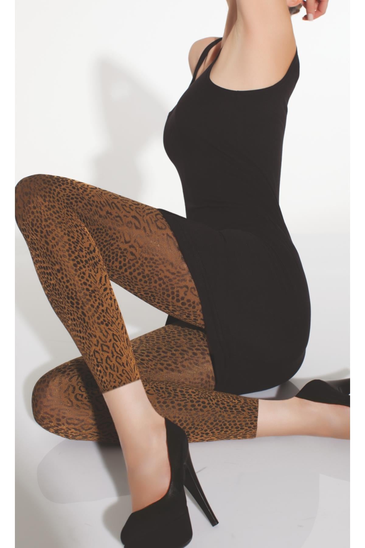 Leopar Tayt  TEN-SİYAH