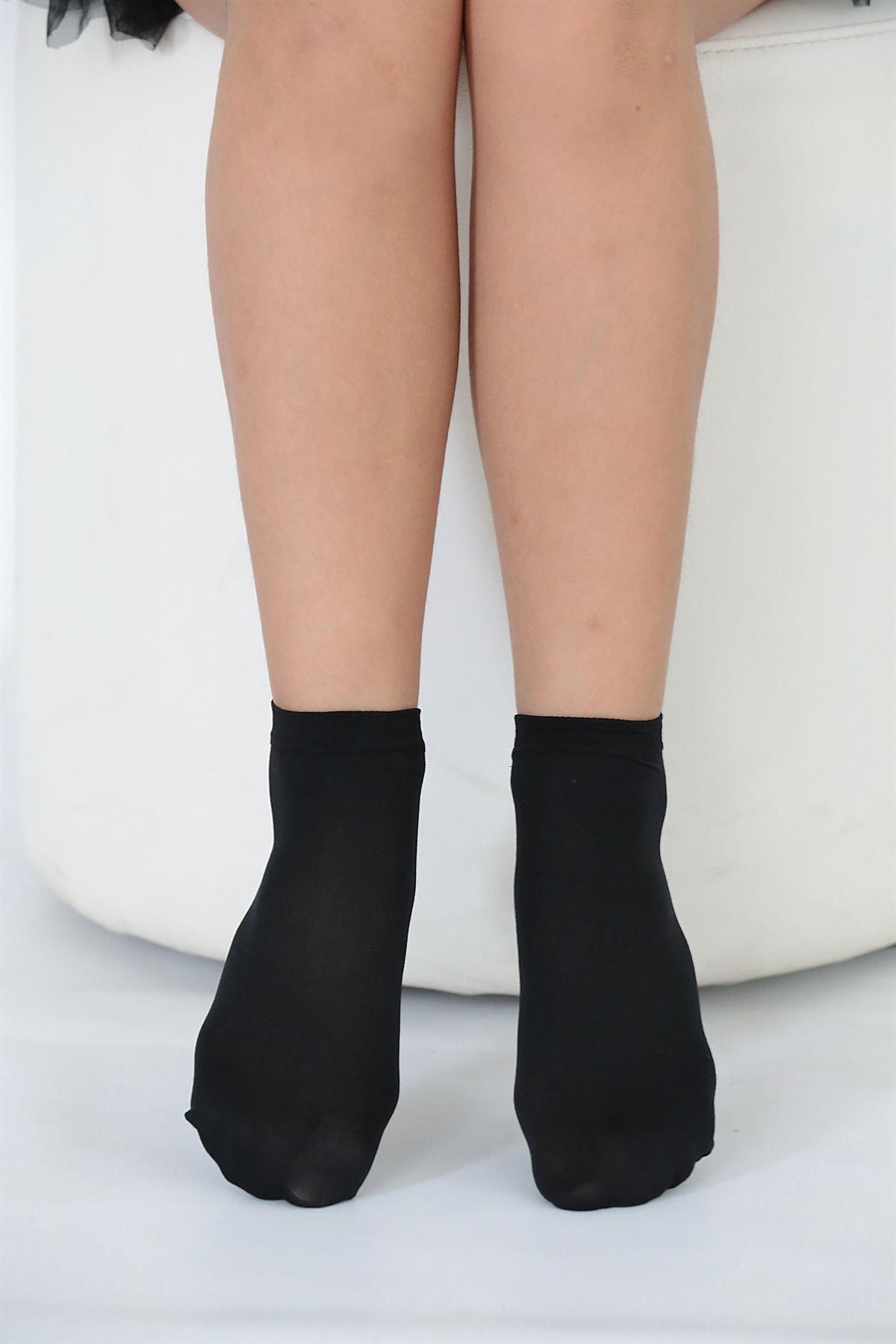 Mycro 50 Çocuk Soket ÇORAP SİYAH