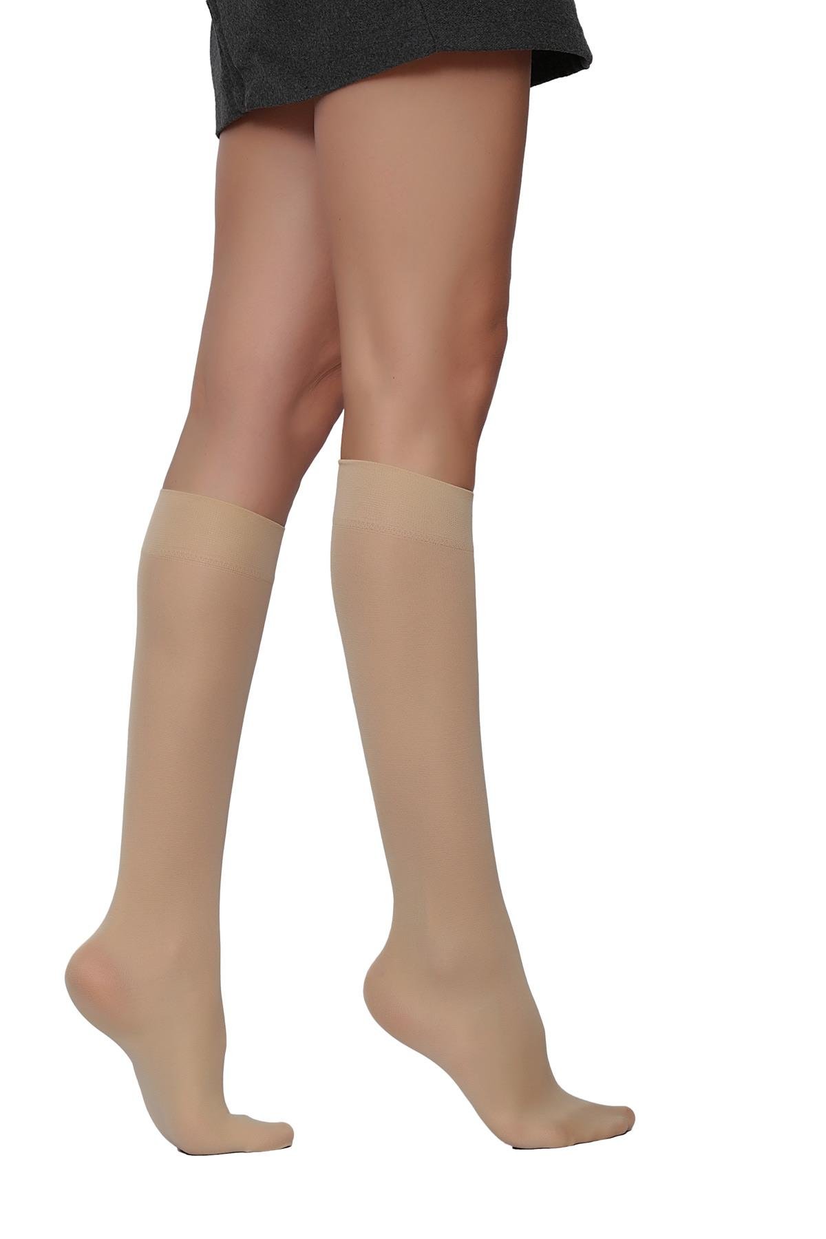 Mycro 50 Dizaltı Çorap NATUREL