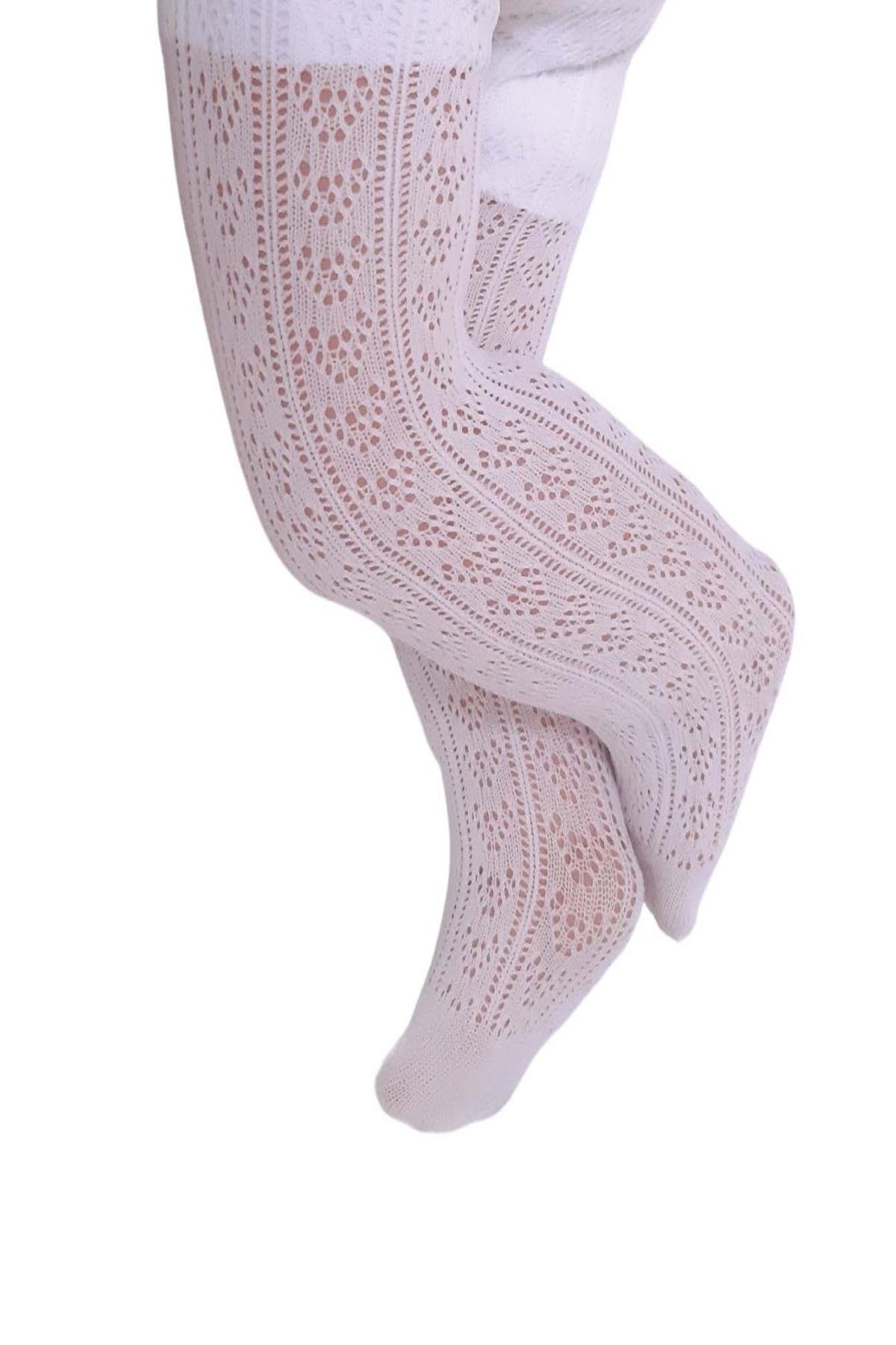 Orietta Bebek Külotlu Çorap BEYAZ