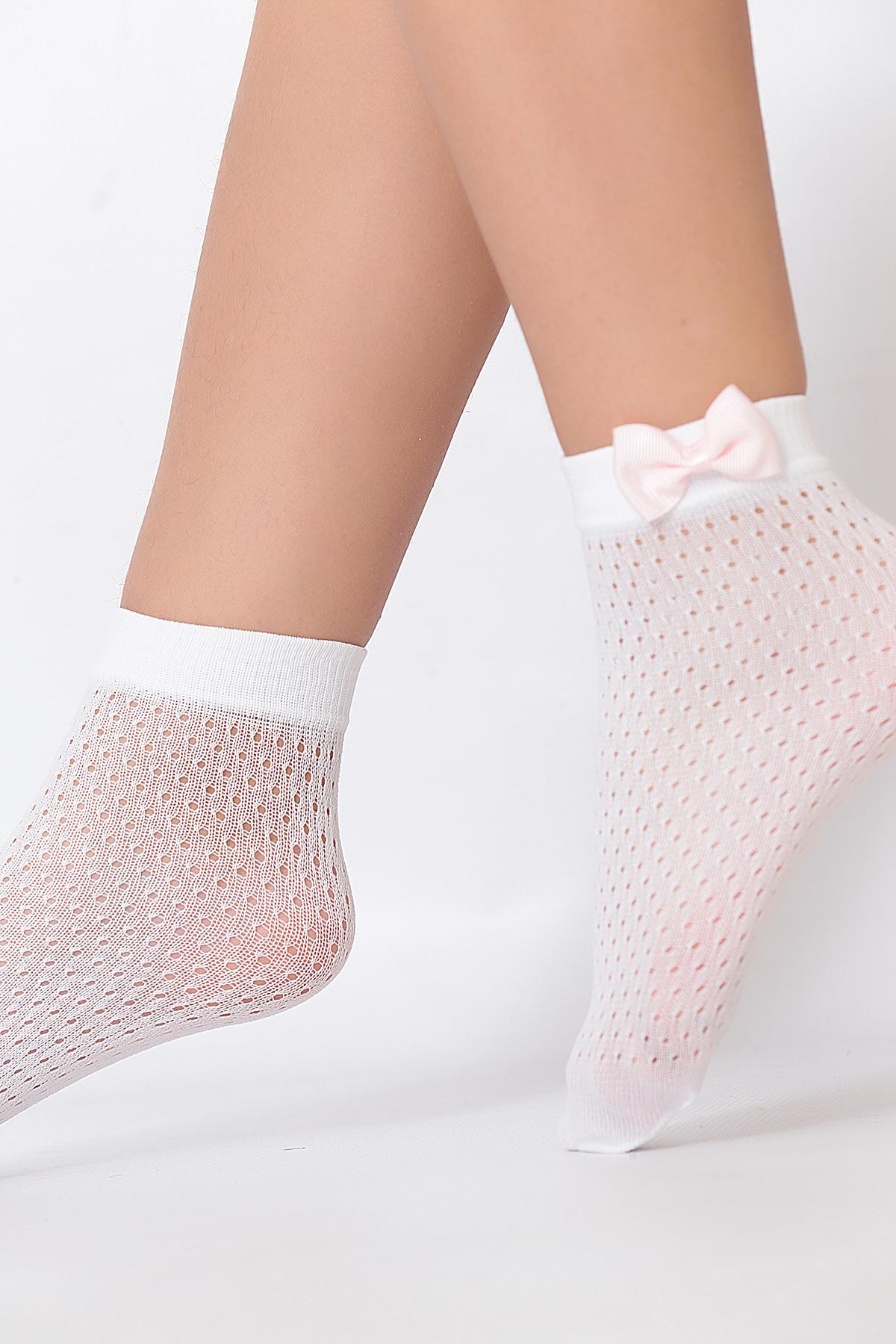 Romina Aks. Çocuk Soket Çorap BEYAZ