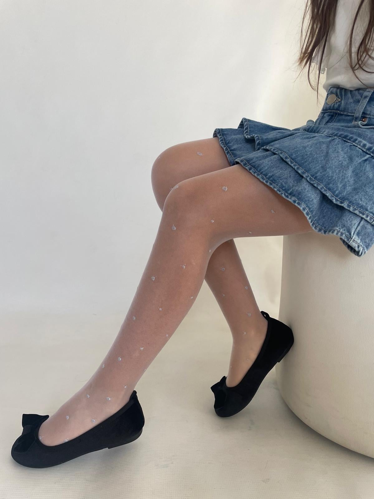 SEDA ÇOCUK KÜLOTLU ÇORAP KEMİK