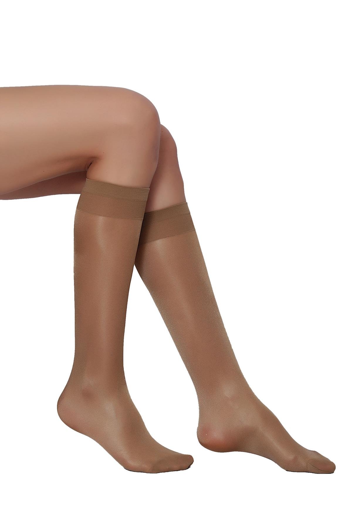 Venüs 40 Dizaltı Çorap BRONZ