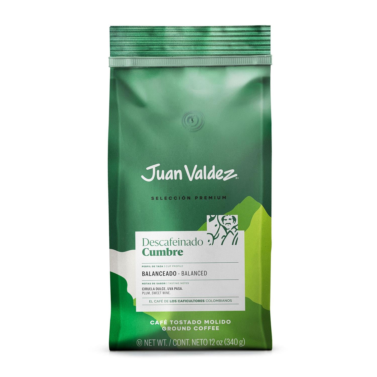 Juan ValdezCumbre Kafeinsiz Öğütülmüş Filtre Kahve 340gr