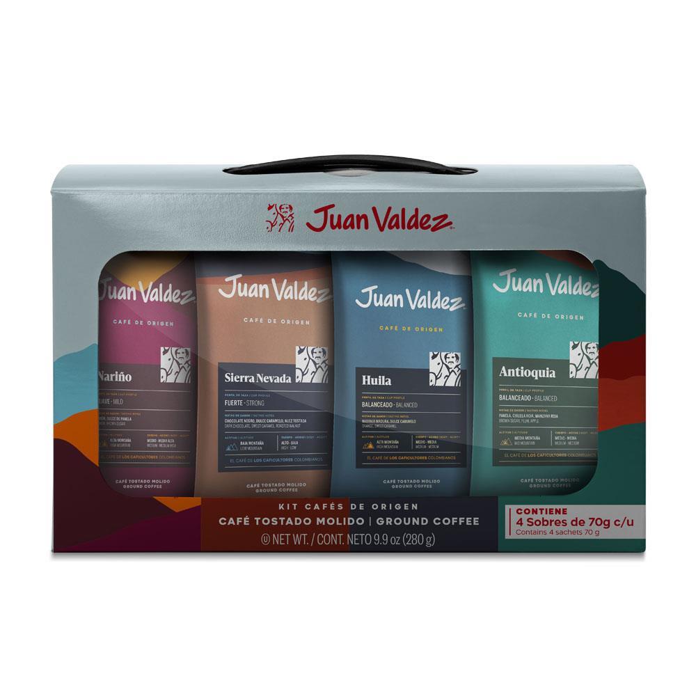 Single Origins 4'lü Öğütülmüş Filtre Kahve Kiti 280gr