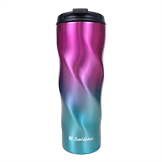 Juan Valdez Pembe Mavi Termos Mug 500ml