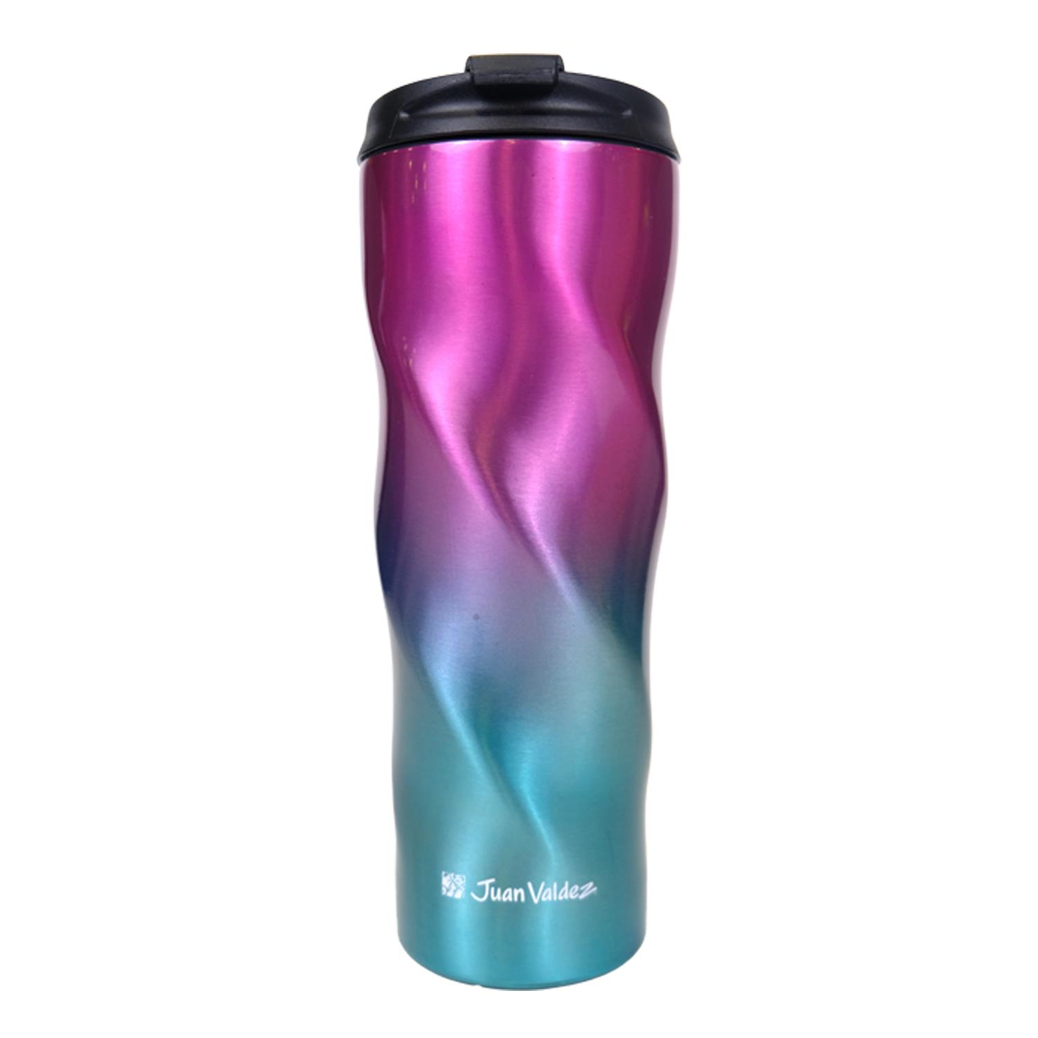 Juan Valdez Pembe Mavi Termos Mug 500ml