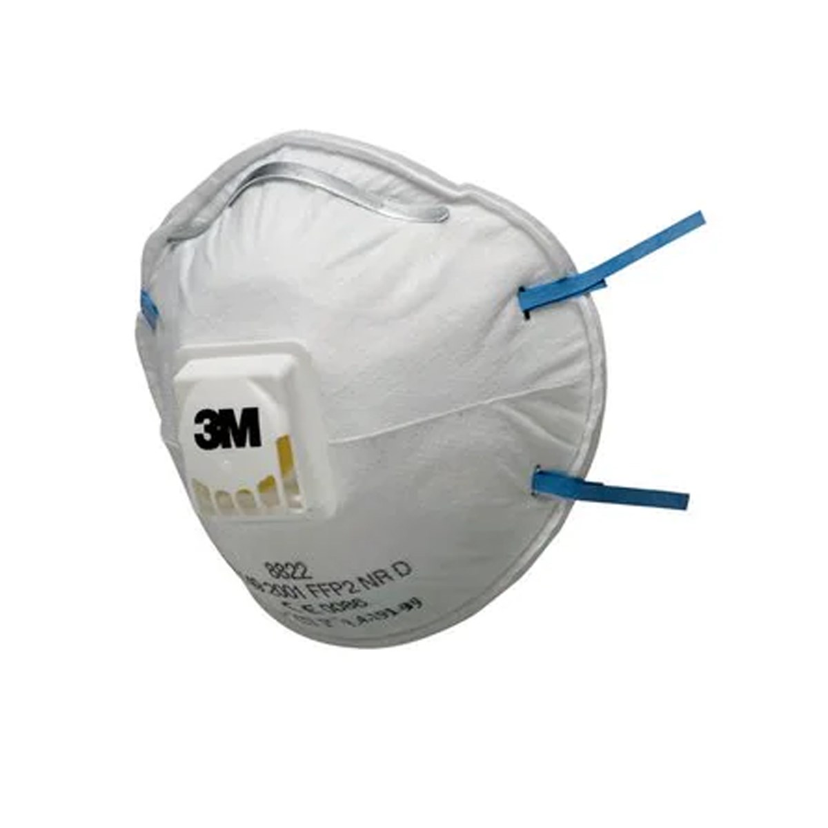 3M 8822 FFFP2 Ventilli Toz Sınıfı Partikül Solunum Maskesi