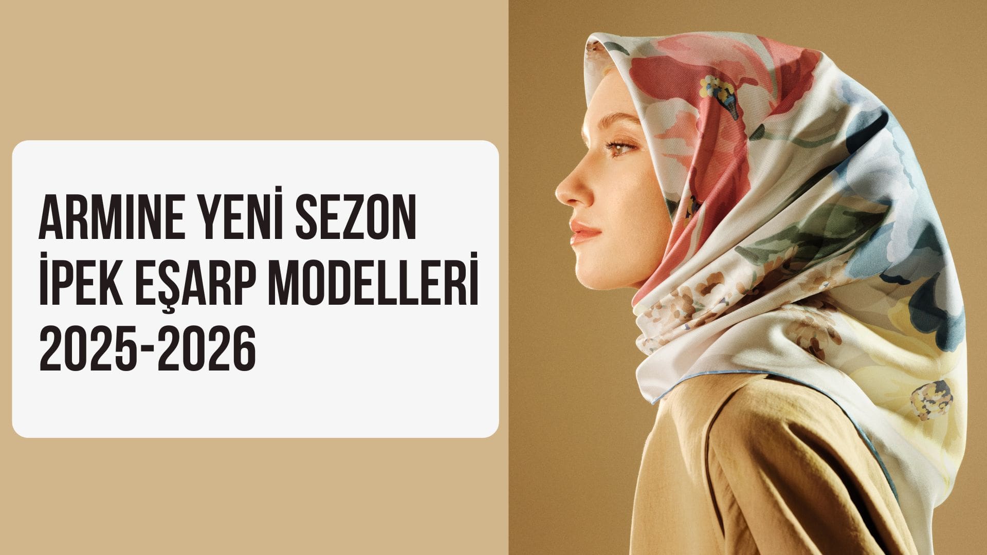 Armine Yeni Sezon İpek Eşarp Modelleri 2025-2026