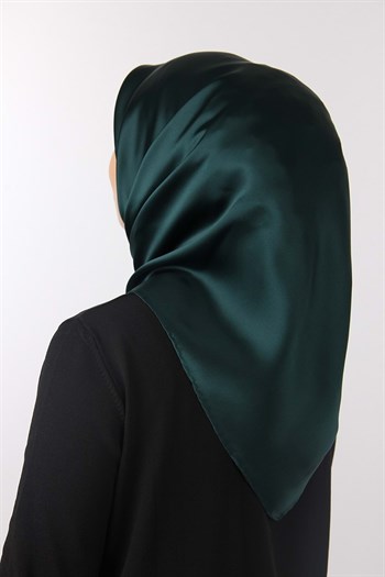 Aker Düz İpek Eşarp Sura - Zümrüt 357