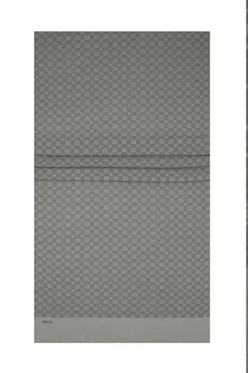Aker Elegance Monogram Şal - Soft Taş 975