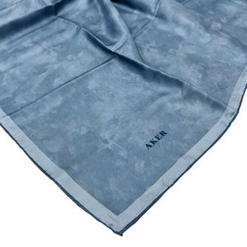 Aker İpek Eşarp - 7208713-926 Açık Mavi Twill