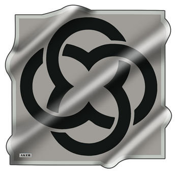 Aker İpek Eşarp - 8800713-915 Vizon Siyah Twill