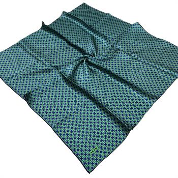 Aker İpek Eşarp - 8921713-992 Saks Yeşil Twill