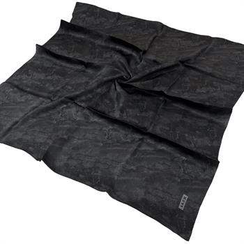 Aker İpek Eşarp - 8925713-914 Siyah Antrasit Twill