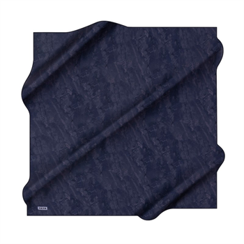 Aker İpek Eşarp - 8925713-922 Koyu Lacivert Twill