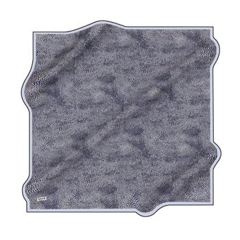 Aker İpek Eşarp - 8957713-921 Lacivert Twill