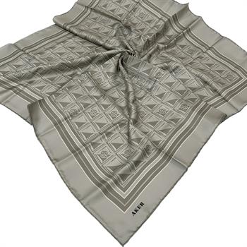 Aker İpek Eşarp - 8968713-931 Taş Twill
