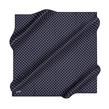 Aker İpek Eşarp - 8991713-921 Lacivert Twill