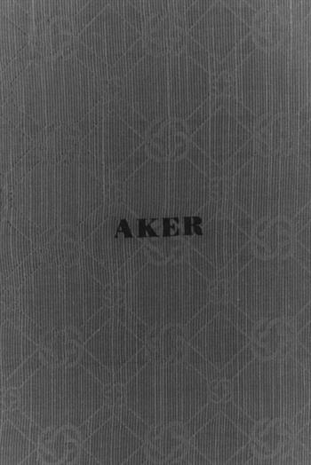 Aker Jakarlı İpek Koton Şal - 8935977-974 Füme Gri