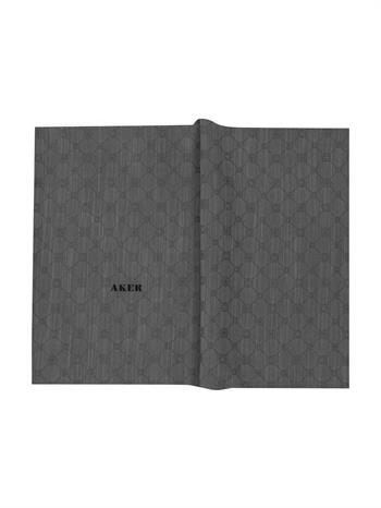 Aker Jakarlı İpek Koton Şal - 8935979-974 Füme Gri