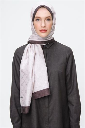 Aker Koza Şal - Krem Kahve 971
